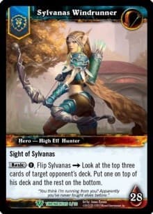 Sylvanas Windrunner - Timewalkers Heroes - WoW card