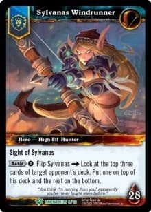 Sylvanas Windrunner (b) - Timewalkers Heroes - WoW card