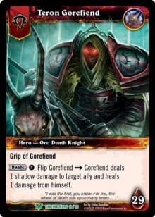 Teron Gorefiend - Timewalkers Heroes - WoW card