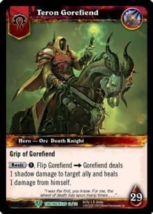 Teron Gorefiend (b) - Timewalkers Heroes - WoW card