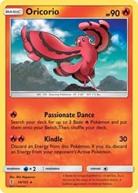 Oricorio (14) - SM - Guardians Rising - Pokemon card