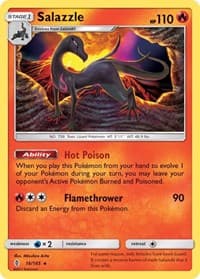 Salazzle - SM - Guardians Rising - Pokemon card