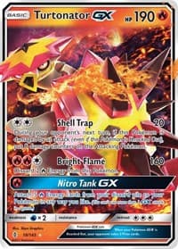 Turtonator GX - SM - Guardians Rising - Pokemon card