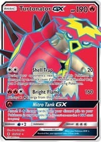 Turtonator GX (Full Art) - SM - Guardians Rising - Pokemon card