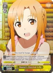 Asuna's Married Life (RRR) - Sword Art Online Re: Edit - Weiss Schwarz card