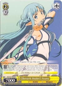 "Berserk Healer" Asuna - Sword Art Online Re: Edit - Weiss Schwarz card