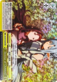 Demise of Zekken (RRR) - Sword Art Online Re: Edit - Weiss Schwarz card