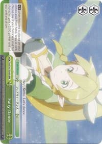 Fairy Dance (RRR) - Sword Art Online Re: Edit - Weiss Schwarz card