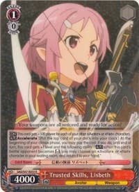 Trusted Skills, Lisbeth - Sword Art Online Re: Edit - Weiss Schwarz card