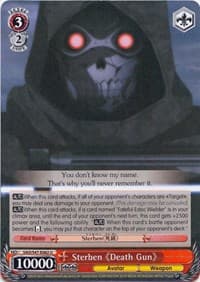 Sterben Death Gun - Sword Art Online Re: Edit - Weiss Schwarz card