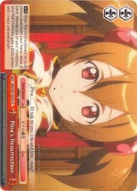 Pina's Resurrection - Sword Art Online Re: Edit - Weiss Schwarz card