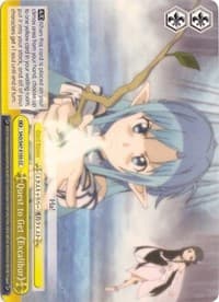 Quest to Get Excalibur (Yellow) - Sword Art Online Re: Edit - Weiss Schwarz card