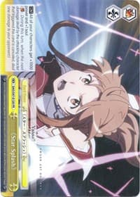 Star Splash - SAO/S47-E120 PR - Sword Art Online Re: Edit - Weiss Schwarz card