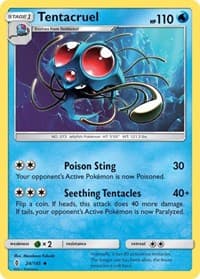 Tentacruel - SM - Guardians Rising - Pokemon card