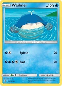 Wailmer - SM - Guardians Rising - Pokemon card