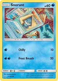 Snorunt - SM - Guardians Rising - Pokemon card