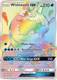 Wishiwashi GX (Secret) - SM - Guardians Rising - Pokemon card