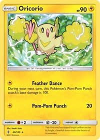 Oricorio (46) - SM - Guardians Rising - Pokemon card