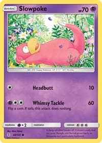 Slowpoke - SM - Guardians Rising - Pokemon card