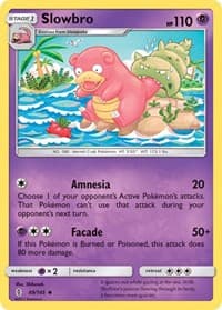 Slowbro - SM - Guardians Rising - Pokemon card