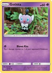 Gothita - SM - Guardians Rising - Pokemon card