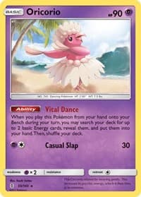 Oricorio (55) - SM - Guardians Rising - Pokemon card