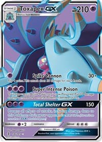 Toxapex GX (Full Art) - SM - Guardians Rising - Pokemon card
