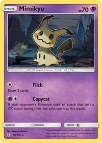 Mimikyu - SM - Guardians Rising - Pokemon card