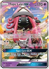 Tapu Lele GX - SM - Guardians Rising - Pokemon card