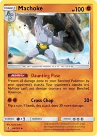 Machoke - SM - Guardians Rising - Pokemon card