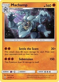 Machamp - SM - Guardians Rising - Pokemon card