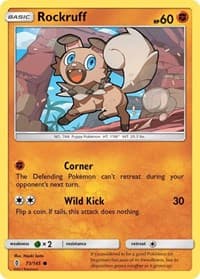 Rockruff - SM - Guardians Rising - Pokemon card