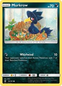 Murkrow - SM - Guardians Rising - Pokemon card