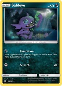 Sableye - SM - Guardians Rising - Pokemon card
