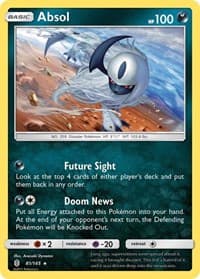 Absol - SM - Guardians Rising - Pokemon card