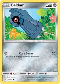 Beldum - SM - Guardians Rising - Pokemon card