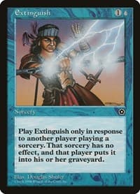 Extinguish - Portal Second Age - Magic: The Gathering card