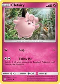 Clefairy - SM - Guardians Rising - Pokemon card