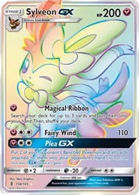 Sylveon GX (Secret) - SM - Guardians Rising - Pokemon card