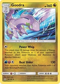 Goodra - SM - Guardians Rising - Pokemon card