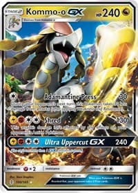 Kommo-o GX - SM - Guardians Rising - Pokemon card