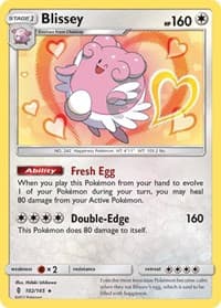 Blissey - SM - Guardians Rising - Pokemon card