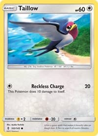 Taillow - SM - Guardians Rising - Pokemon card