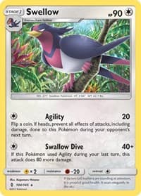 Swellow - SM - Guardians Rising - Pokemon card