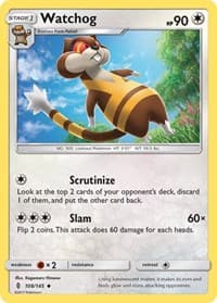 Watchog - SM - Guardians Rising - Pokemon card