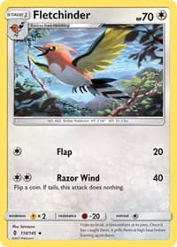 Fletchinder - SM - Guardians Rising - Pokemon card