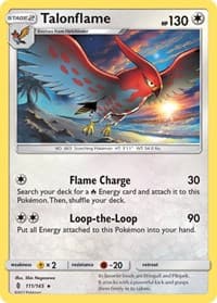 Talonflame - SM - Guardians Rising - Pokemon card
