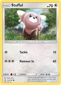 Stufful - SM - Guardians Rising - Pokemon card