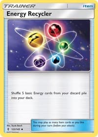 Energy Recycler - SM - Guardians Rising - Pokemon card