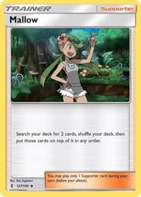 Mallow - SM - Guardians Rising - Pokemon card